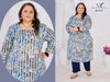 Plus Size Nitya Vol 01 By Moksh Rayon Slub Kurti Wholesale Price In Surat